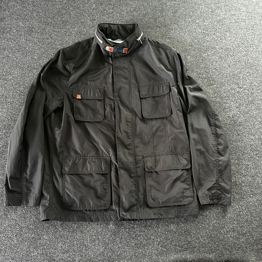 Brax Feel Good Azur Men Field Jacket Black Utility Coat 42S 94-1058/02